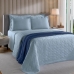  Kit Cobre Leito Buettner Casal Percal 200 Fios Reffinata Color 3 Pe&ccedil;as Azul Jeans