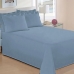 Jogo de Cama Buettner Queen Percal 200 Fios Reffinata Color 4 Pe&ccedil;as Azul Jeans