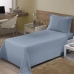 Jogo de Cama Buettner Solteiro Percal 200 Fios Reffinata Color 3 Peças Azul Jeans