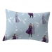 Fronha Portallar Malha Estampada Frozen Outono 48cmx68cm Lilás 