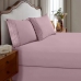 Jogo de Cama Simples Buettner King Sonata c/ Renda Amy 3 Pçs Rosa