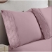 Jogo de Cama Simples Buettner King Sonata c/ Renda Amy 3 Pçs Rosa