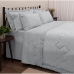 Edredom Buettner King Sonata c/ Renda Elga Cinza