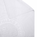 Toalha de Banho Buettner Jacquard Veludo Futebol Corinthians 70cmx140m Branco