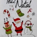 Pano De Prato Lomaer Sacaria Natal 50cmx70cm Estampado Decora&ccedil;&atilde;o Branco