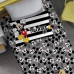 Jogo de Cama Portallar Solteiro Mickey Preto/Branco Malha Mista Disney 2 Pçs Cinza