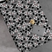 Jogo de Cama Portallar Solteiro Mickey Preto/Branco Malha Mista Disney 2 Pçs Cinza