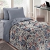 Edredom Buettner Solteiro Malha Basic Estampado Play 150mx220m Cinza