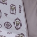 Cueiro Duplo Tecebem Baby Cristina Malha 100% Algodão Estampado kinder 80cm x 90cm Rose
