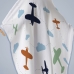 Toalha Baby C/ Capuz Tecebem Estampada Kinder Frederico 70cmx90cm Azul