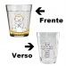 Copo Americano De Vidro Allmix Santinhos 190ML Sao Francisco de Assis Incolor