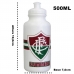 Garrafa De Agua Squeeze Plástico Fluminense 500ML Branco