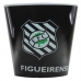 Balde de Pipoca Allmix Plástico Figueirense 3 Litros Oficial Branco