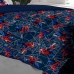 Cobre Leito Portallar Solteiro Malha Misto Spider-Man Teia 160m x 220m Marinho
