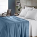 Manta Buettner Casal ( 2,20cm x 2,40cm ) Microfibra Flannel Confort Azul Jeans