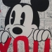 Fronha Doce Vida Kids Malha Mista Estampada Mickey You 48cmx68cm Branca