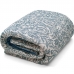 Edredom Buettner Casal Malha Basic Estampado Lucerna 180mx220m Azul