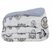 Edredom Tecebem Baby Malha 100% Algod&atilde;o Guilherme Estampado 85cmx145m Azul