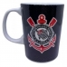 Caneca Porcelana Premium BrasFoot Corinthians 280 ML Licenciada Branco