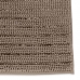 Tapete Buettner Microfibra Antiderrapante Chenille Shine 40x60cm Bege