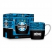 Caneca Porcelana Premium BrasFoot Grêmio 02 300 ML Urban Licenciada Branco