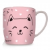 Caneca Porcelana BrasFoot Cat 300 ML Ninguem Resiste ao Meu Charme Urban Branco