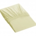 Lençol Tecebem Solteiro Malha C/ Elástico Liso 88cmx188mx30cm Baunilha