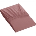 Lençol Tecebem Solteiro King Malha C/ Elástico Liso 100mx203mx40cm Rose