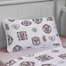 Jogo de Cama Tecebem Mini Cama(Montessoriana) Malha 100% Algodão Cristina 3 Peças Rose