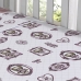 Jogo de Cama Tecebem Mini Cama(Montessoriana) Malha 100% Algodão Cristina 3 Peças Rose