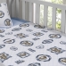 Jogo de Cama Tecebem Mini Cama(Montessoriana) Malha 100% Algod&atilde;o Guilherme 3 Pe&ccedil;as Azul