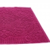 Toalha Piso Lmpeter Felpudo 100% Algod&atilde;o Gaia 45cm X 75cm Fucsia
