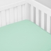 Len&ccedil;ol Tecebem Mini-Cama(Montessoriana) Malha Liso 100% Algod&atilde;o 70cmx150mx15cm Verde