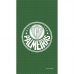 Toalha de Praia Buettner Felpa Estampado Reativo Brasão Palmeiras 70cm x 130m Verde