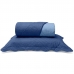 Kit Colcha Buettner Solteiro Matelassê Sem Costura Metrópole Janys 2 Peças Azul