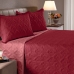 Kit Colcha Buettner King Matelass&ecirc; Sem Costura Metr&oacute;pole Liz 3 Pe&ccedil;as Vermelho