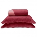 Kit Colcha Buettner Queen Matelassê Sem Costura Metrópole Edus 3 Peças Vermelho