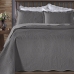 Kit Colcha Buettner Casal Matelassê Sem Costura Metrópole Lille 3 Peças Cinza