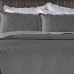 Kit Colcha Buettner King Matelass&ecirc; Sem Costura Metr&oacute;pole Lille 3 Pe&ccedil;as Cinza