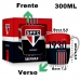 Caneca Porcelana Premium BrasFoot Sao Paulo 01 300 ML Urban Licenciada Branco