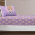 Jogo de Cama Portallar Solteiro Joy Malha Mista Estampado Disney Princess Cinderela 2 P&ccedil;s Lavanda