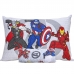 Jogo de Cama Portallar Solteiro Malha Mista Joy Disney Marvel Assemble Avengers Shield 02 P&ccedil;s Cinza