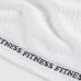 Toalha Fitness Academia KazzaVip Felpuda 100% Algodão 0,30cm x 0,90cm Branca