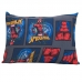 Fronha Portallar Malha Disney Estampada Marvel Spider Bloco 48cmx68cm Cinza