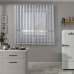Cortina Interlar de Renda Classica para Cozinha Arabesco com Bando 220mx120m Branco