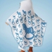 Toalha de Banho Baby Tecebem com Capuz Estampada Sucesso 70cmx90cm Branco