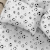 Jogo de Cama Casal Doce Vida Malha Misto Estampado Futebol Gray 3 Pçs com Elastico Cinza
