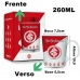Caneca Porcelana Premium BrasFoot Inter 260ML Licenciada Branco