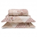 Cobre Leito Buettner Casal Microfibra Renove Estampado 3 Pe&ccedil;as Essency Bege