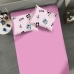 Jogo de Cama Portallar Casal Malha Disney 3 P&ccedil;s Minnie Rosa